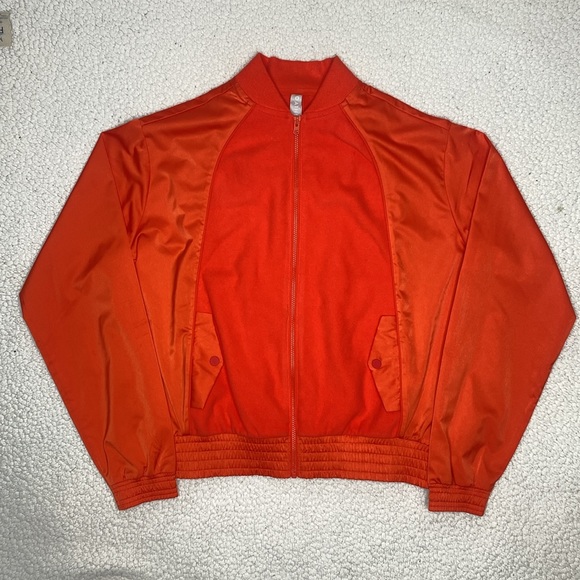 Athleta Zion Microfleece Orange Jacket: Size XXS - Picture 1 of 11